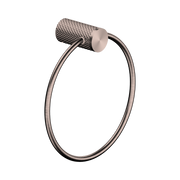 Nero Opal Towel Ring, Brushed Bronze