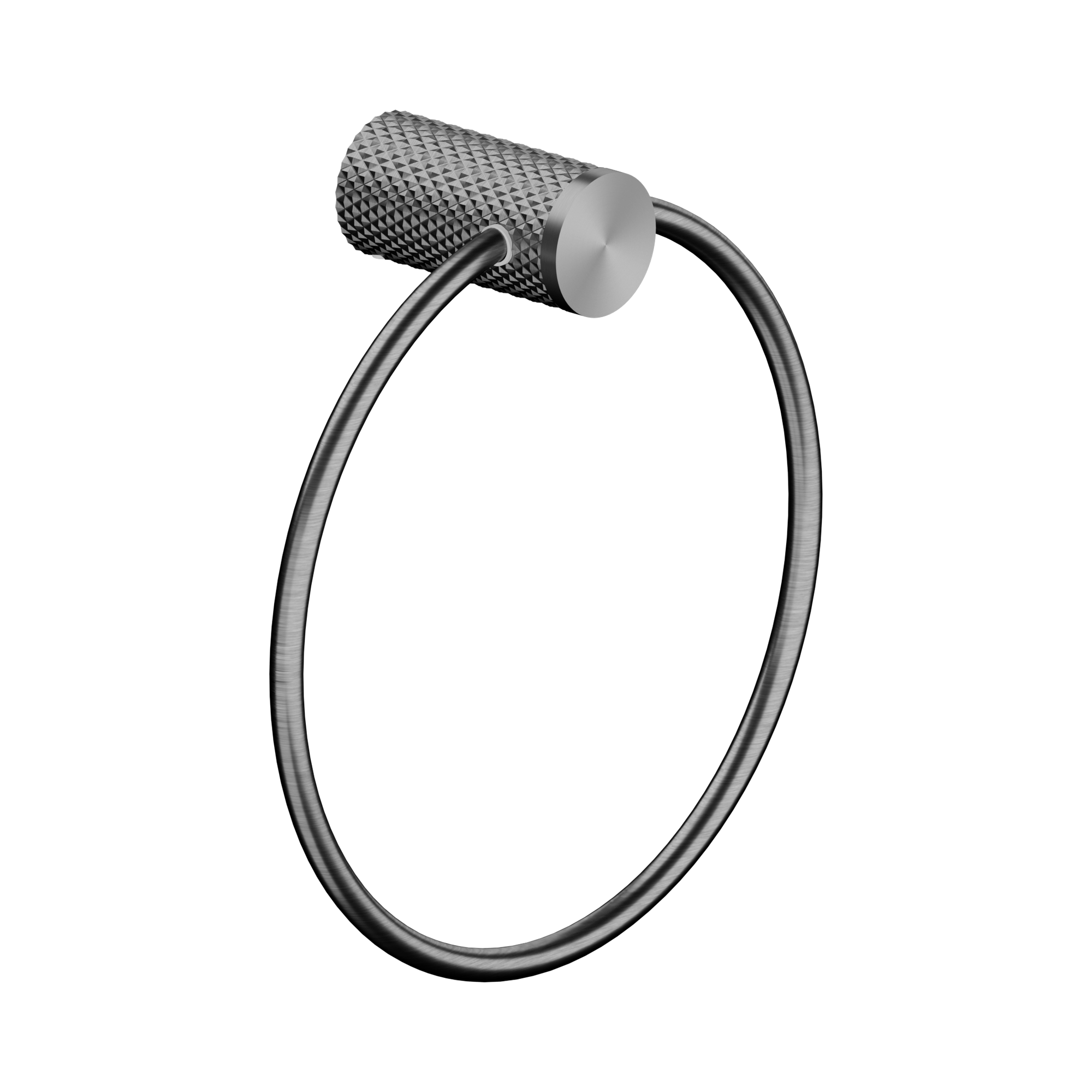 Nero Opal Towel Ring, Graphite