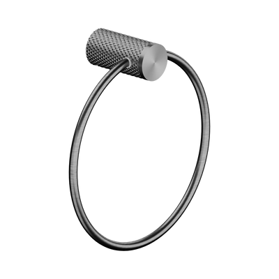 Nero Opal Towel Ring, Graphite