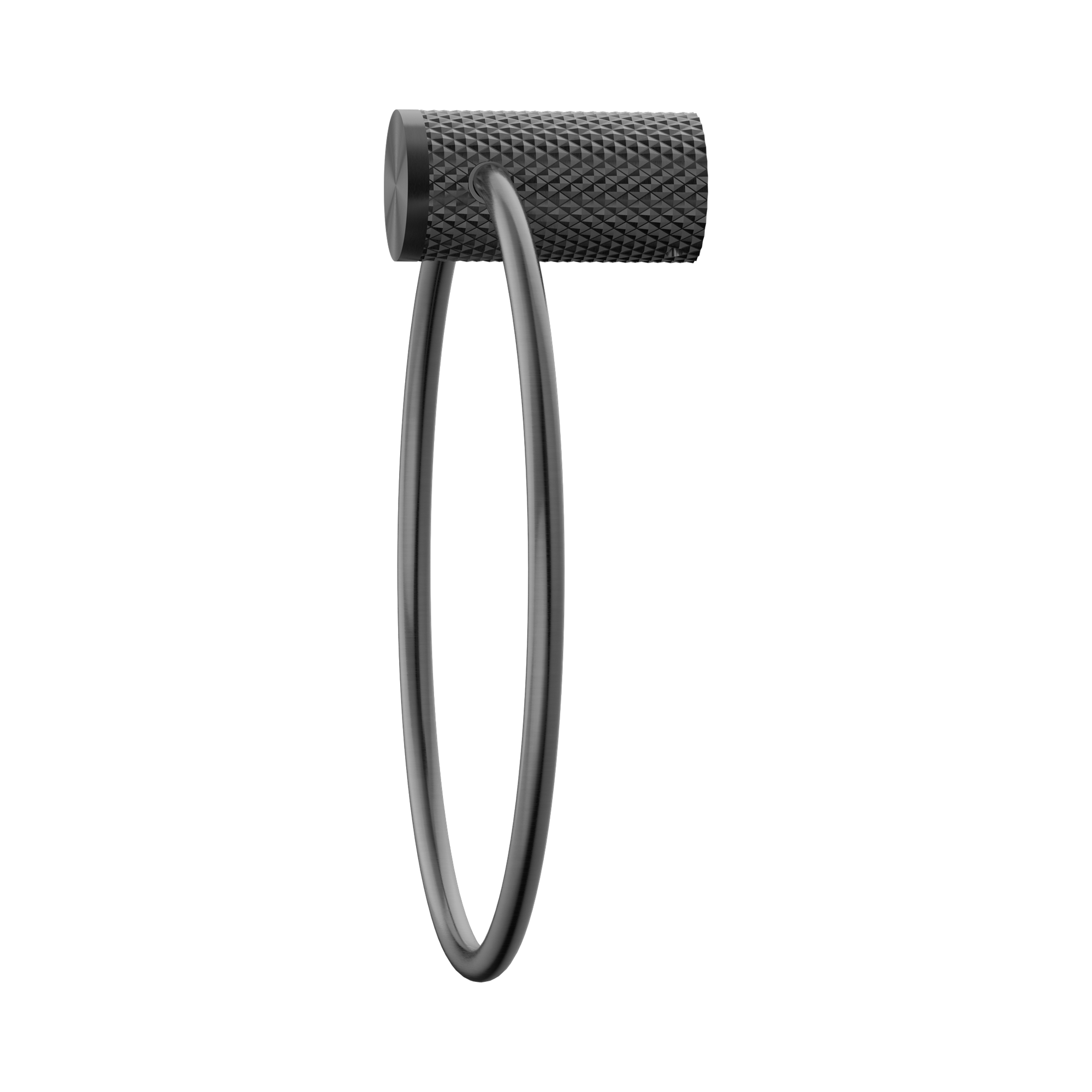 Nero Opal Towel Ring, Graphite
