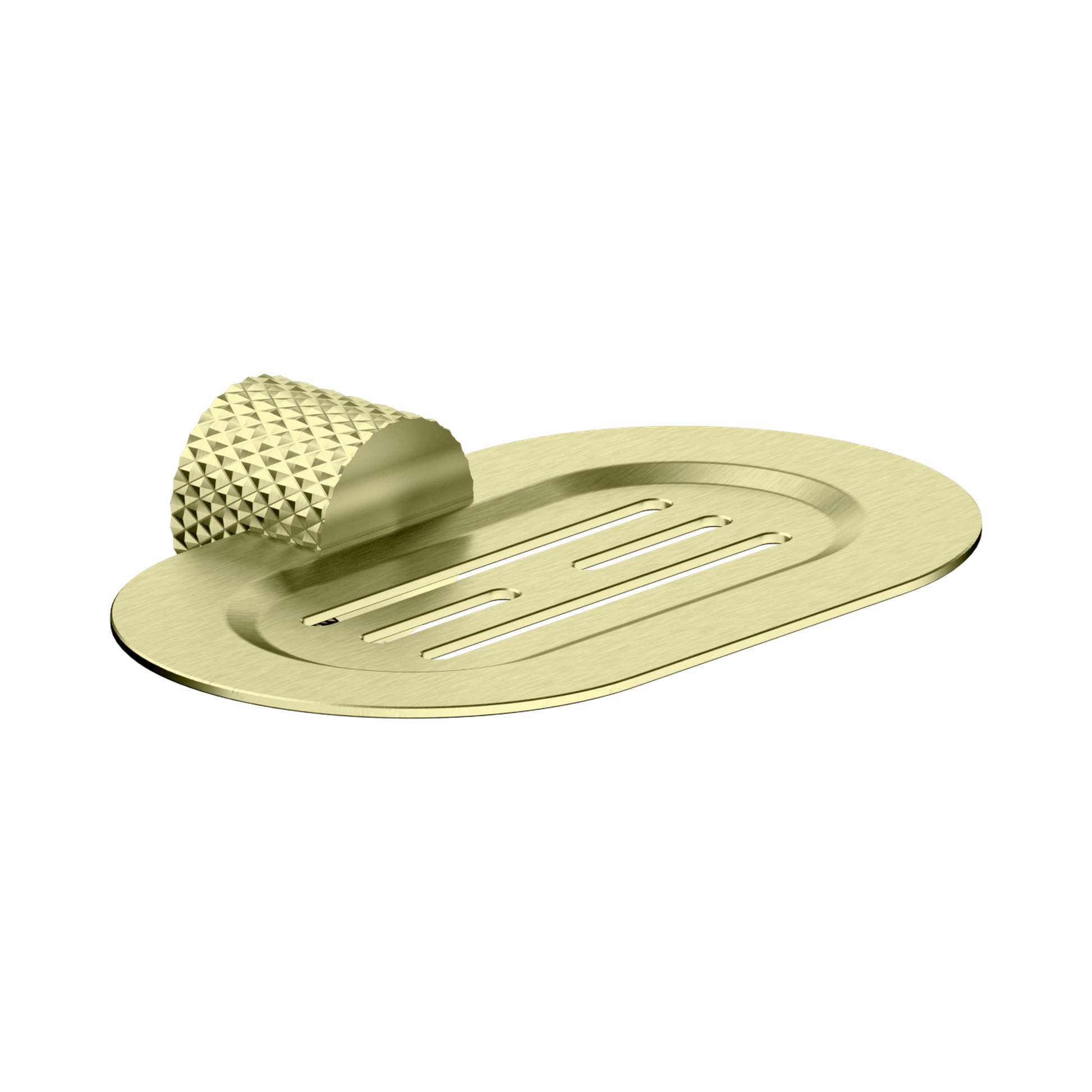 Nero Opal Soap Dish Holder, Brushed Gold