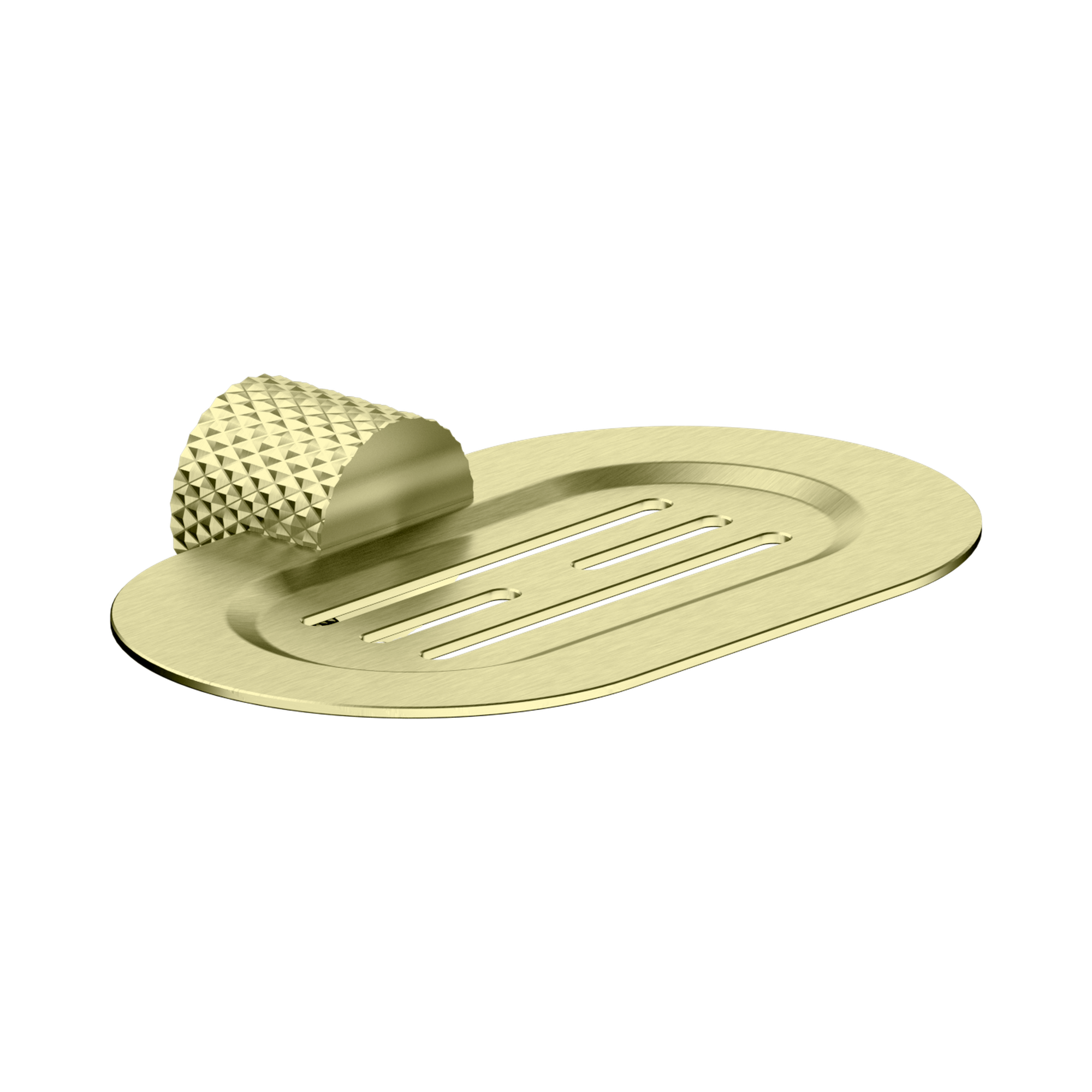 Nero Opal Soap Dish Holder, Brushed Gold