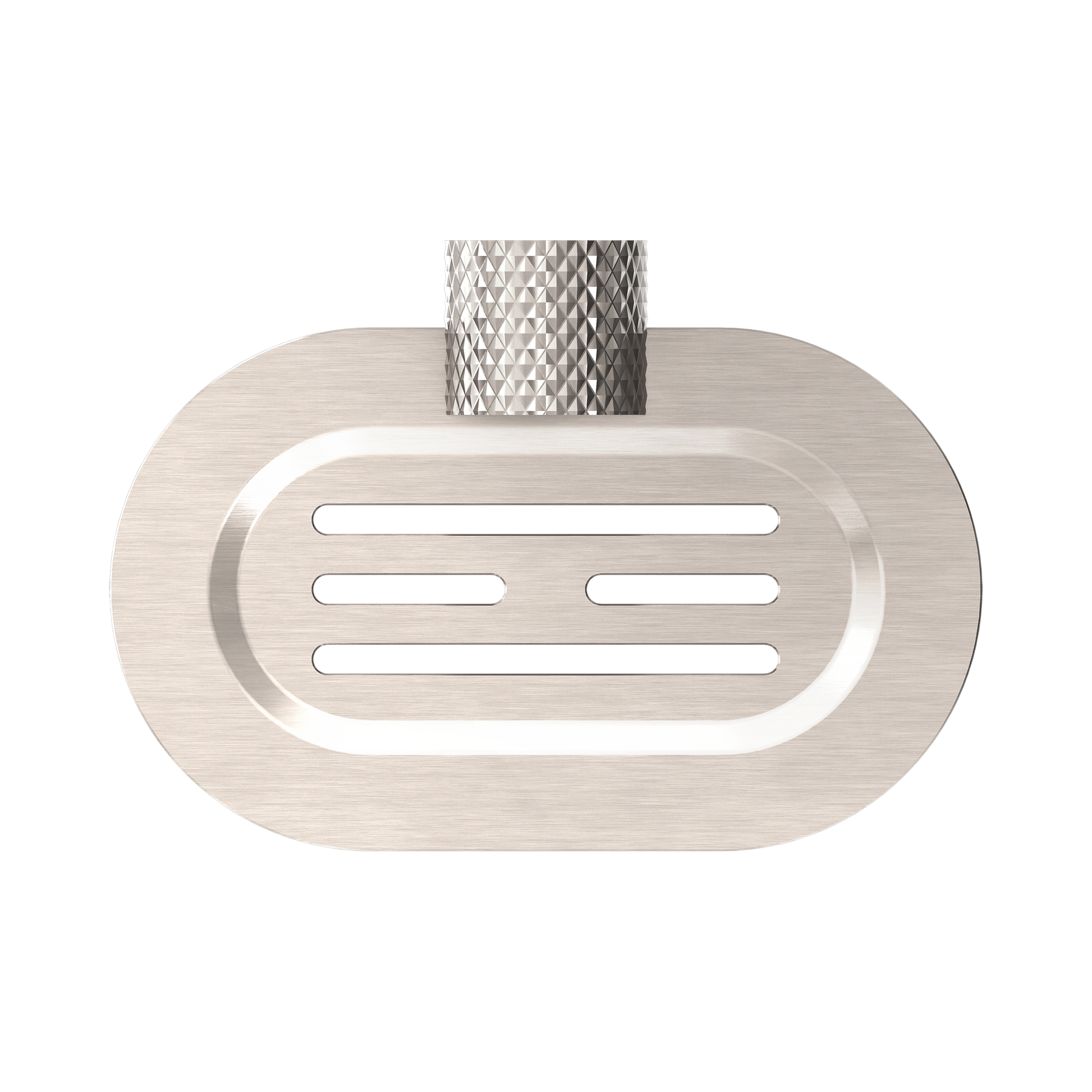 Nero Opal Soap Dish Holder, Brushed Nickel
