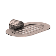 Nero Opal Soap Dish Holder, Brushed Bronze