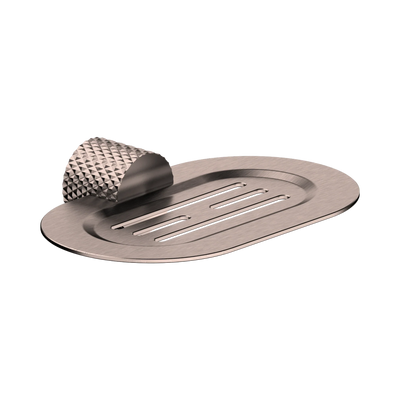 Nero Opal Soap Dish Holder, Brushed Bronze