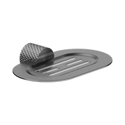 Nero Opal Soap Dish Holder, Graphite