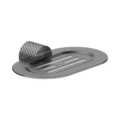 Nero Opal Soap Dish Holder, Graphite