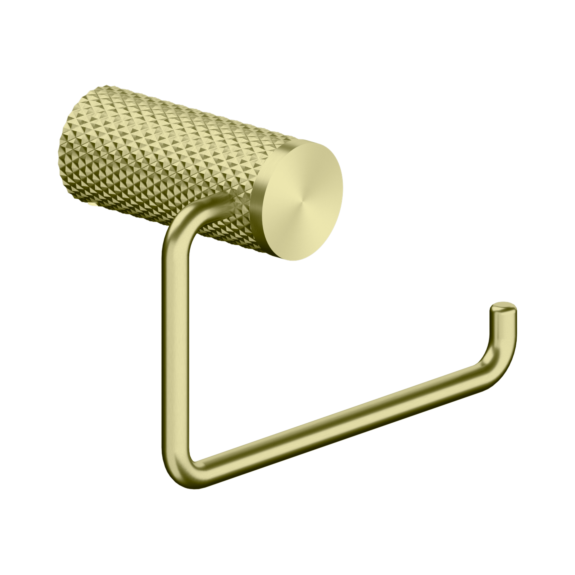 Nero Opal Toilet Roll Holder, Brushed Gold