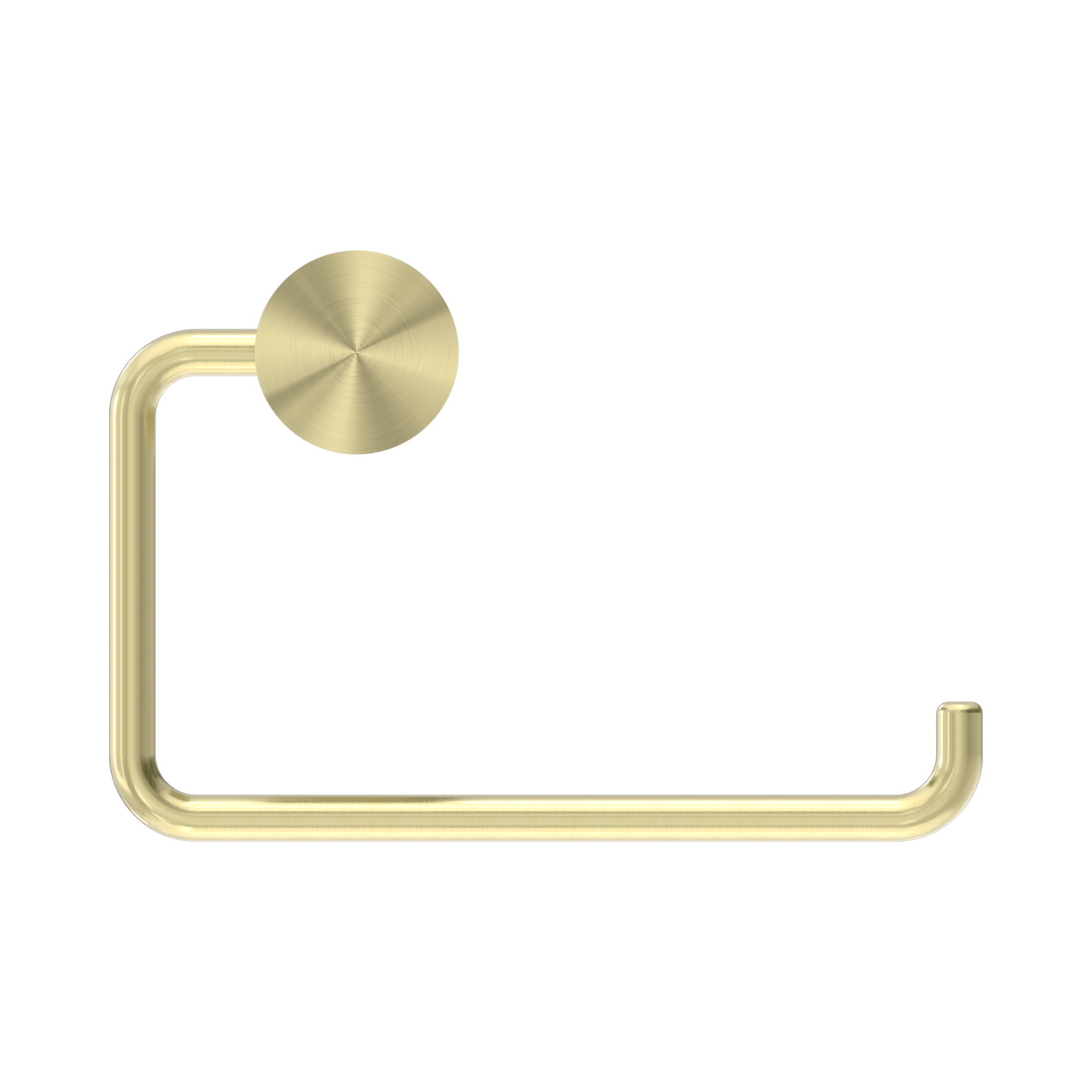 Nero Opal Toilet Roll Holder, Brushed Gold