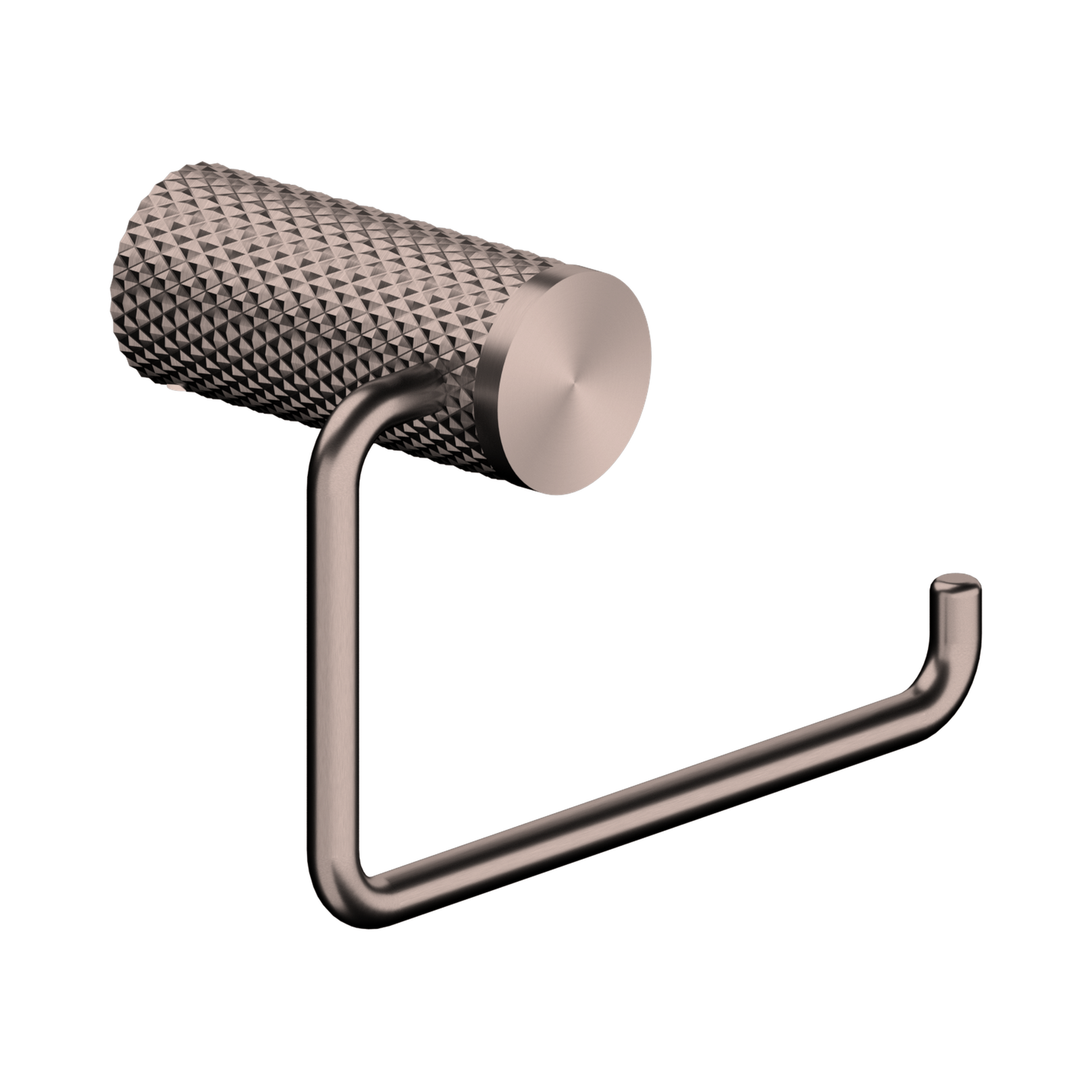 Nero Opal Toilet Roll Holder, Brushed Bronze