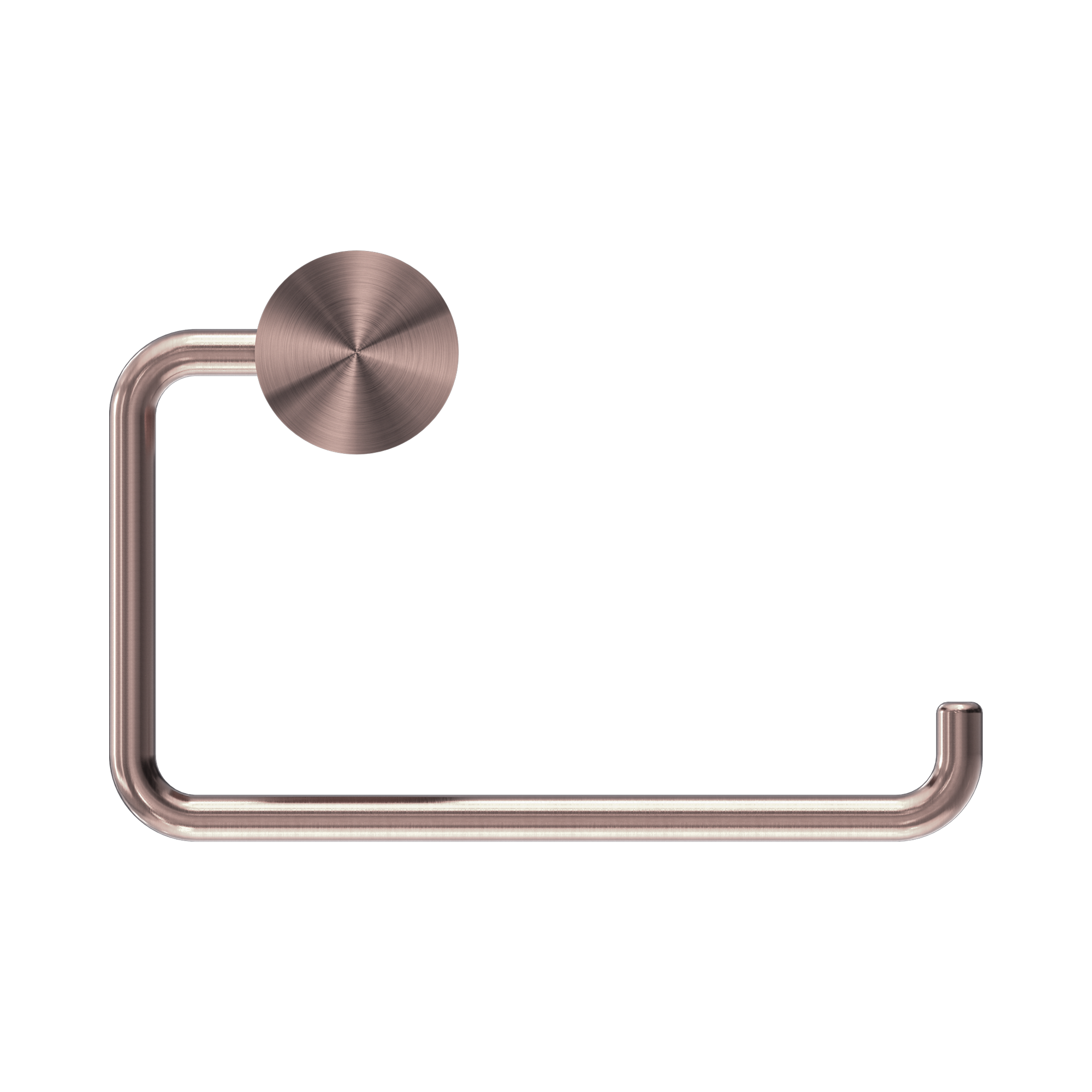 Nero Opal Toilet Roll Holder, Brushed Bronze