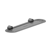 Nero Opal Metal Shower Shelf, Graphite