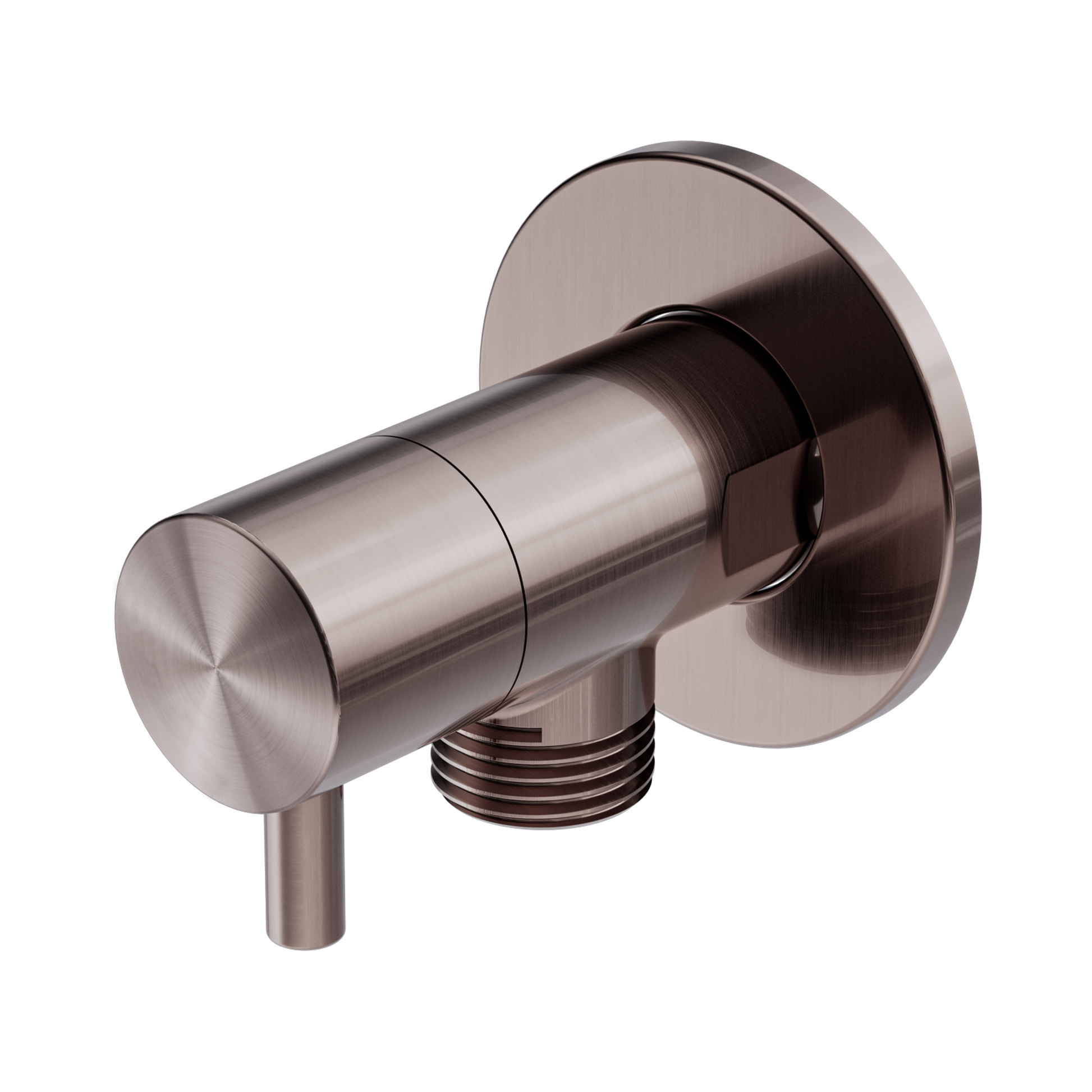 Nero Mini Cistern Stop, Brushed Bronze