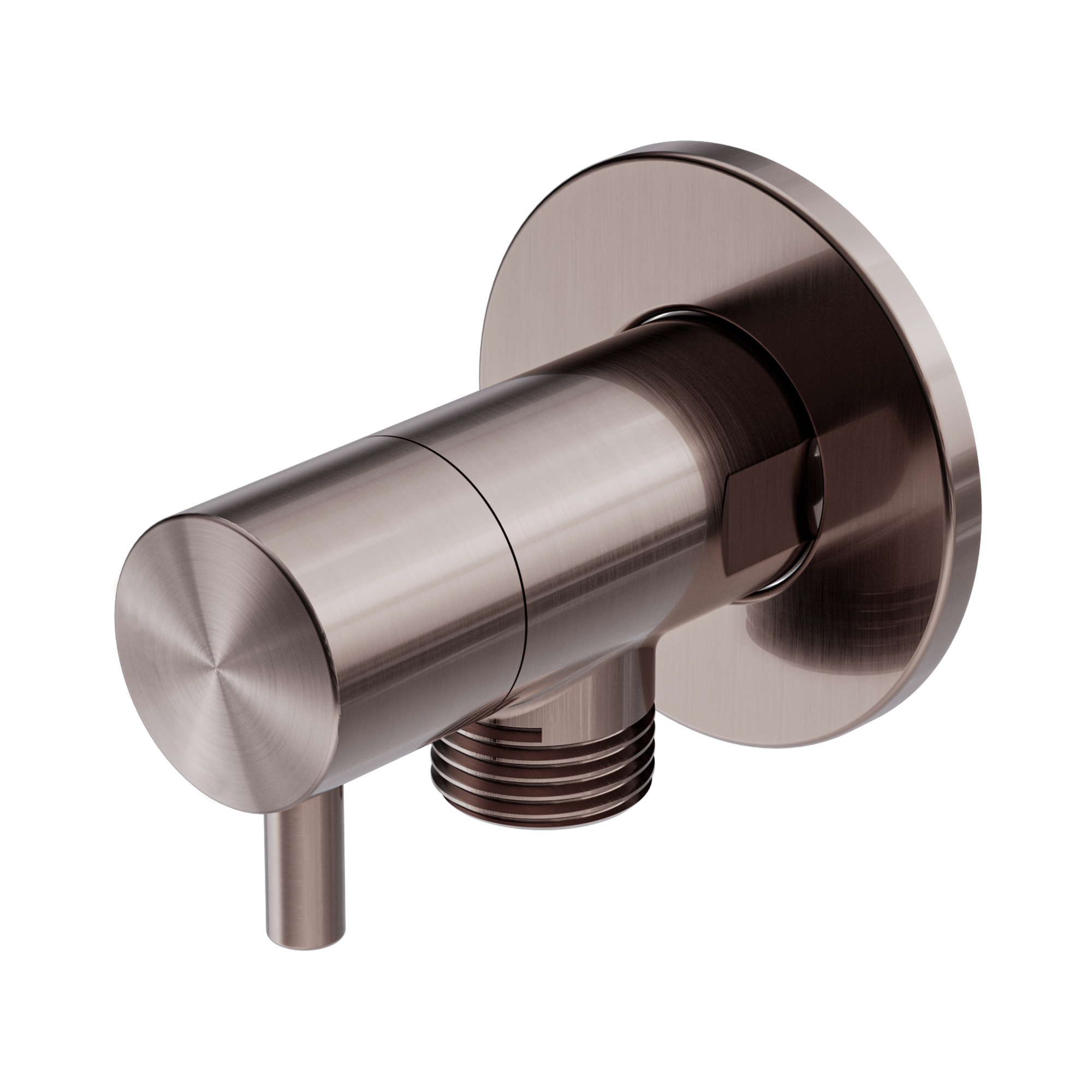 Nero Mini Cistern Stop, Brushed Bronze