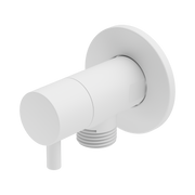 Nero Mini Cistern Stop, Matte White