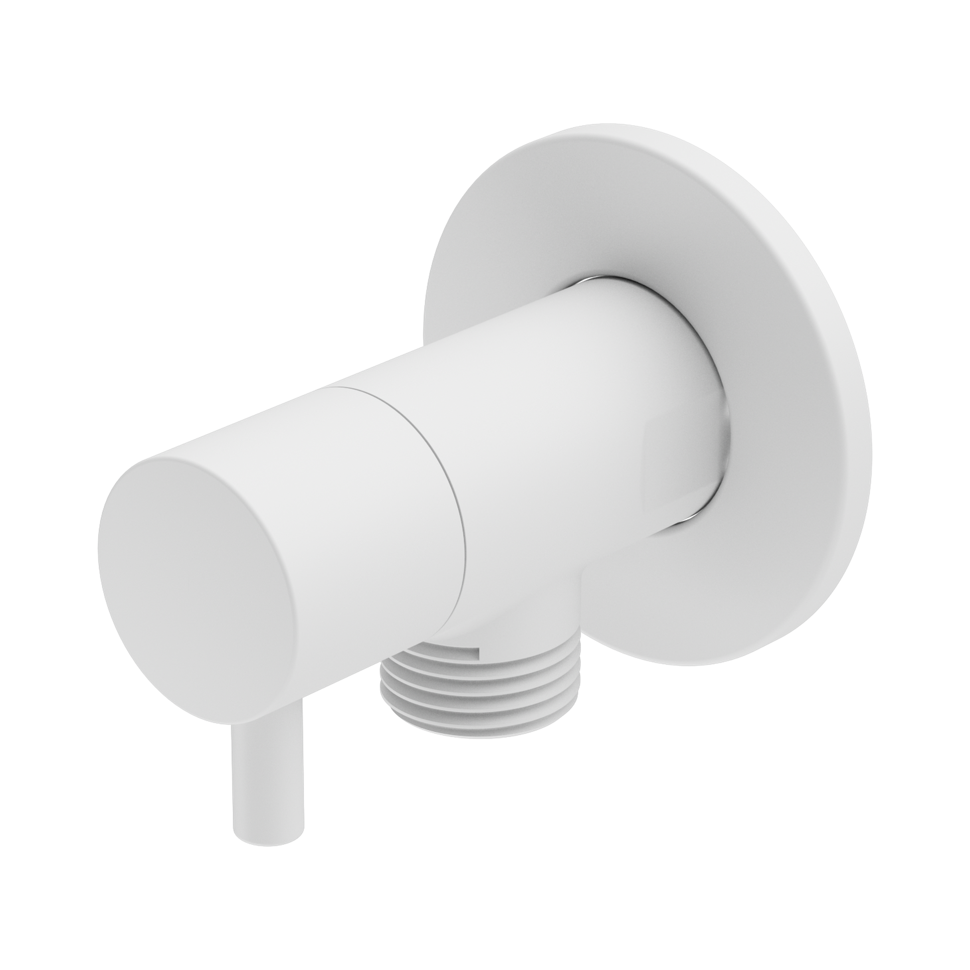 Nero Mini Cistern Stop, Matte White