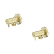 Nero Washing Machine Tap Set, Brushed Gold