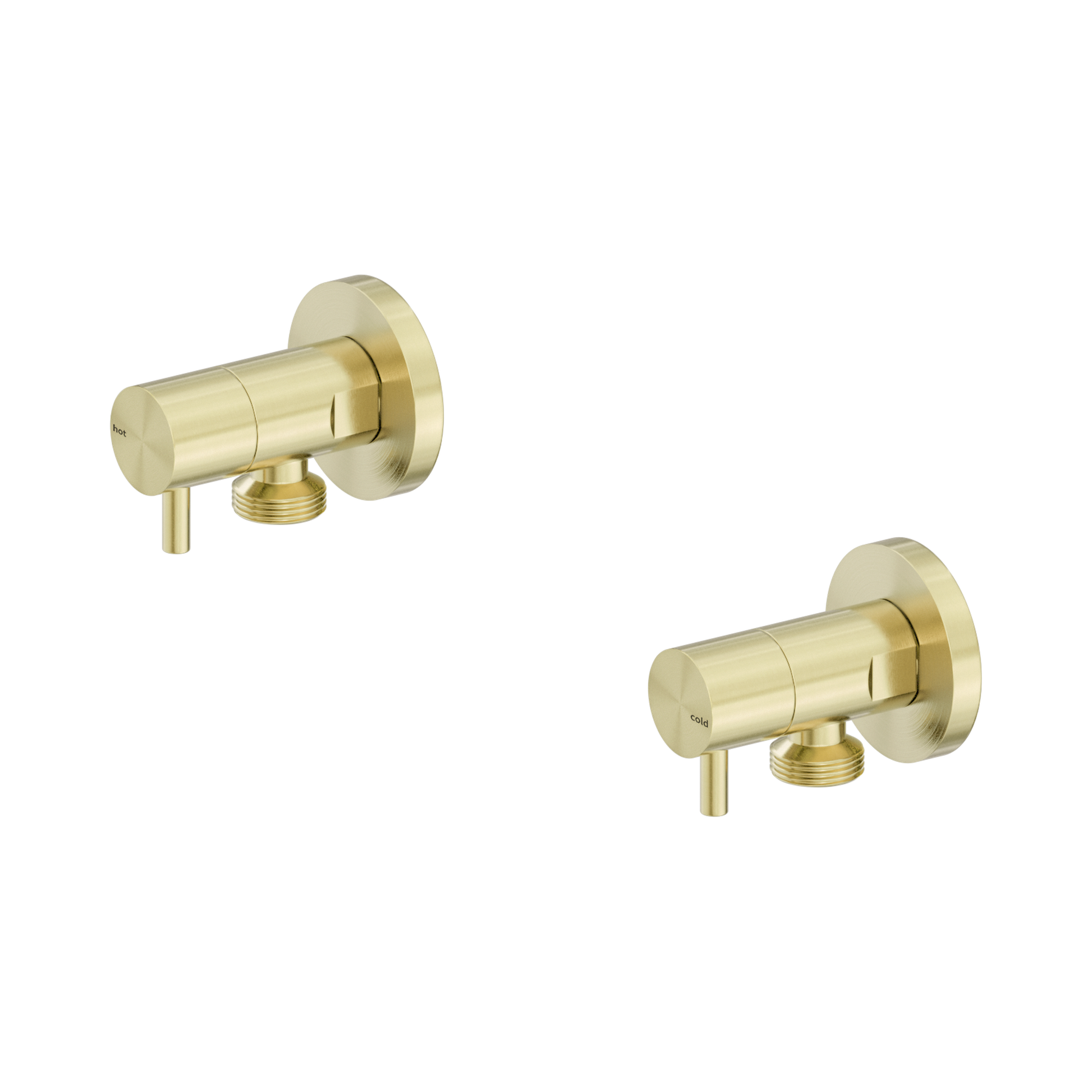 Nero Washing Machine Tap Set, Brushed Gold