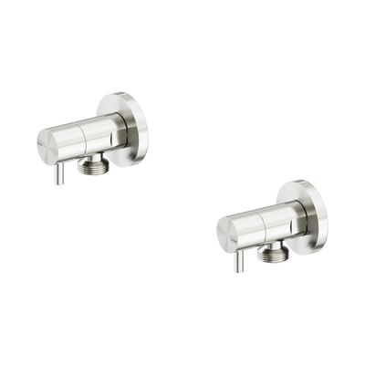 Nero Washing Machine Tap Set, Brushed Nickel