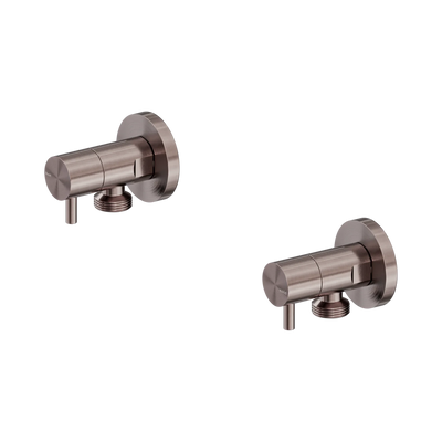 Nero Washing Machine Tap Set, Brushed Bronze