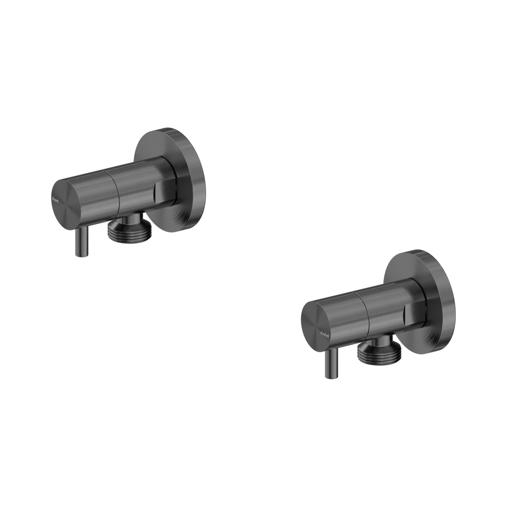 Nero Washing Machine Tap Set, Gun Metal