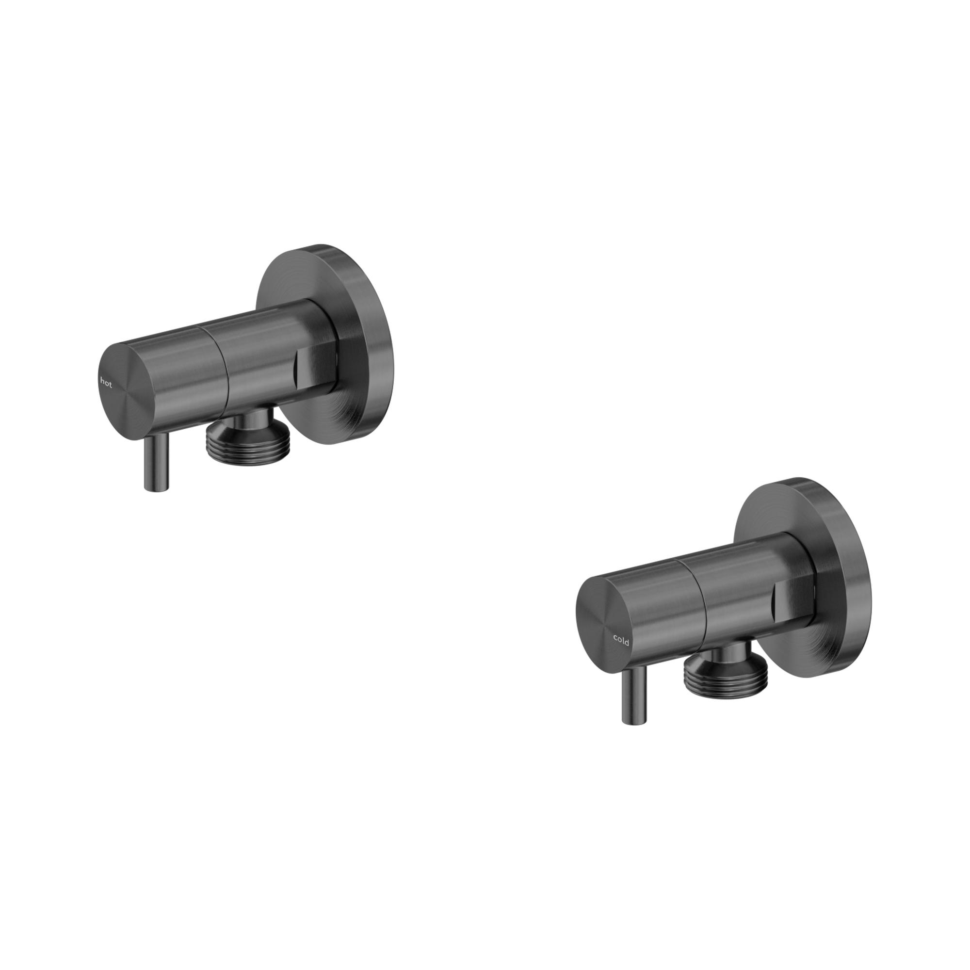 Nero Washing Machine Tap Set, Gun Metal