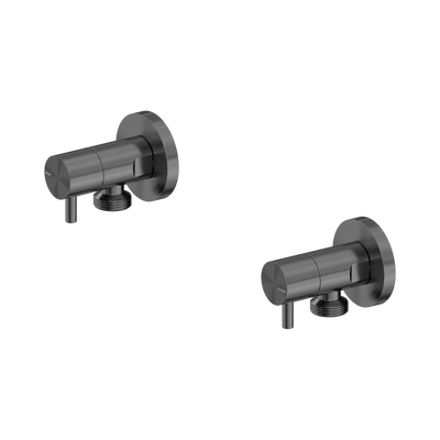 Nero Washing Machine Tap Set, Graphite