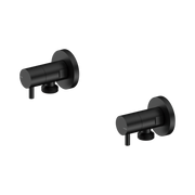 Nero Washing Machine Tap Set, Matte Black