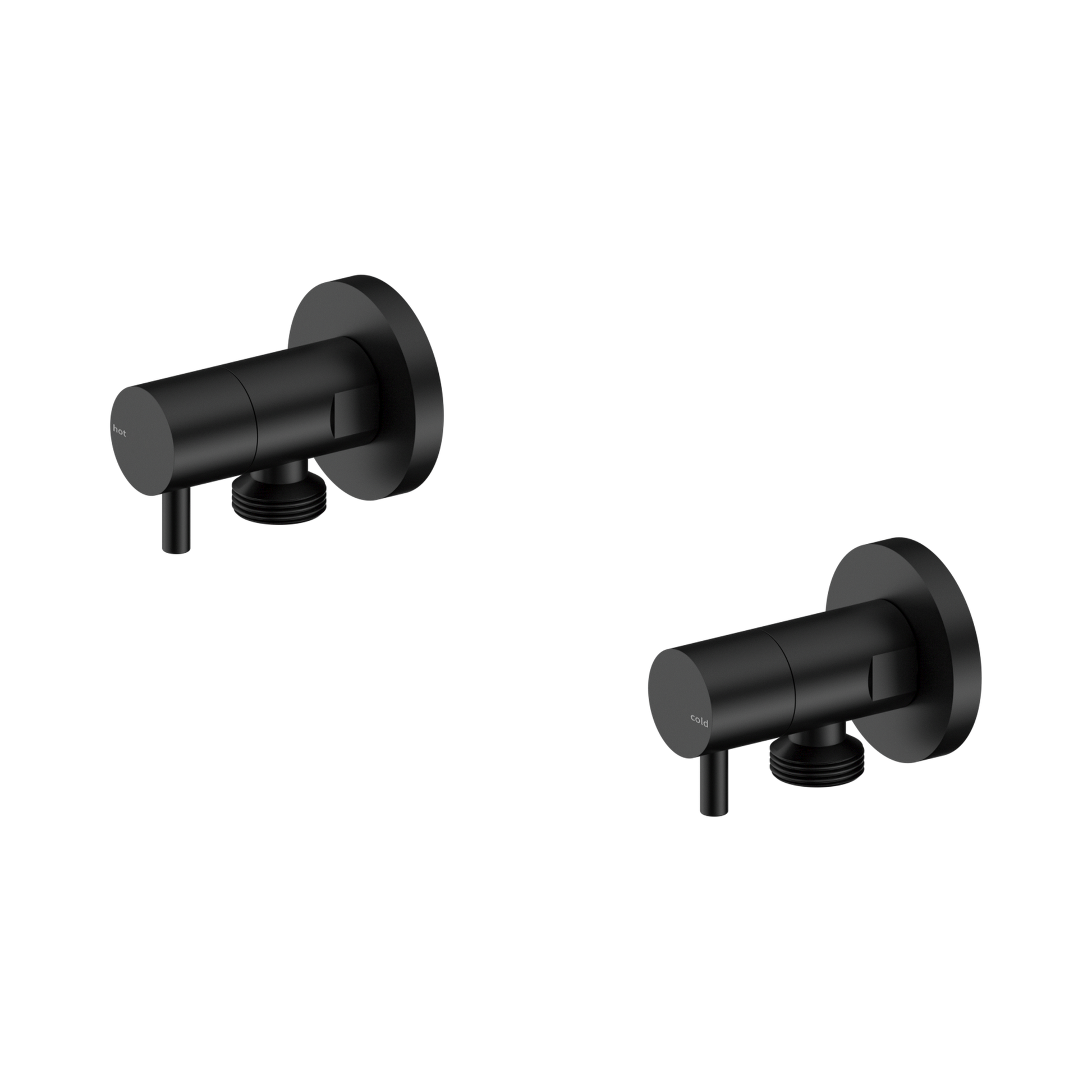 Nero Washing Machine Tap Set, Matte Black