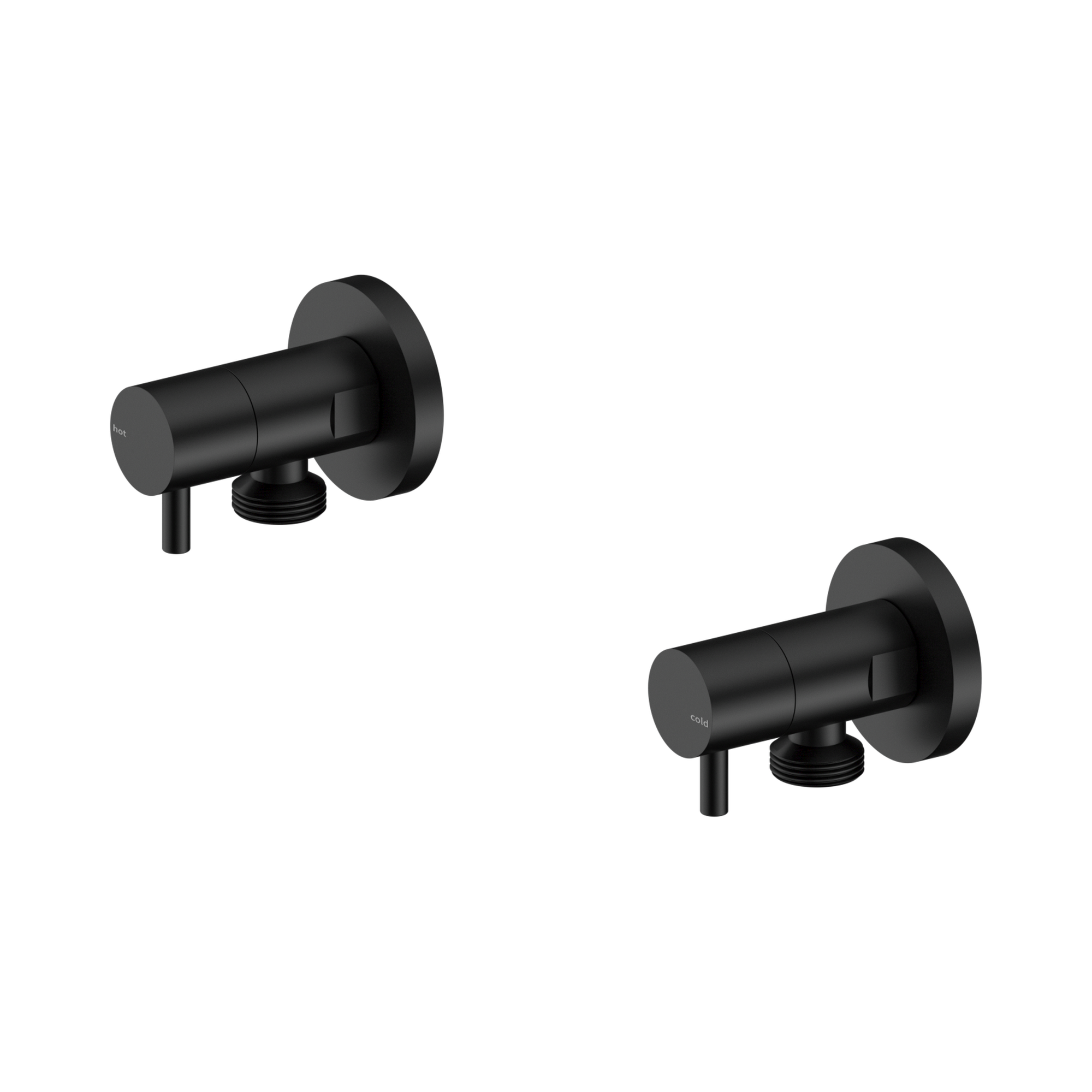 Nero Washing Machine Tap Set, Matte Black