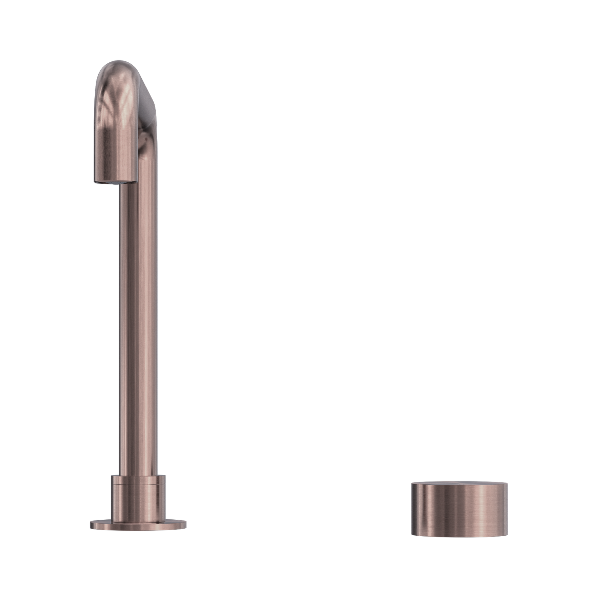 Nero Kara Progressive Tall Basin Set, Brushed Bronze