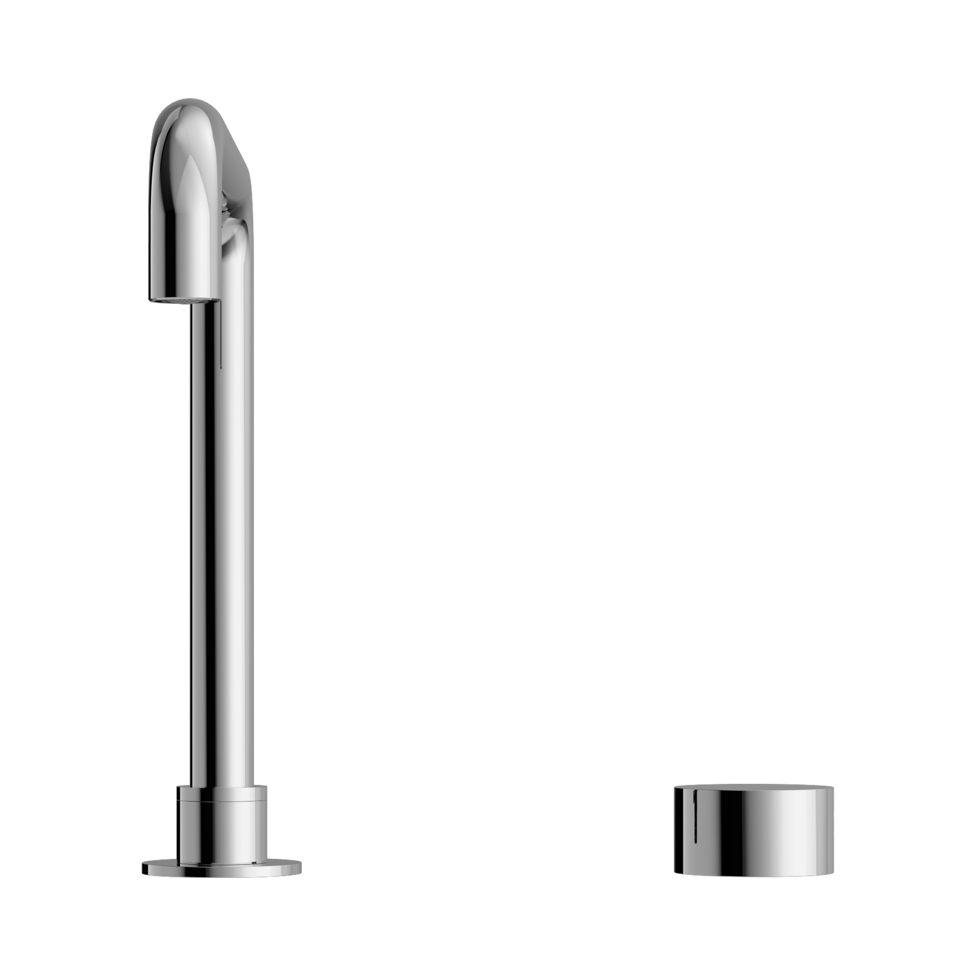Nero Kara Progressive Tall Basin Set, Chrome