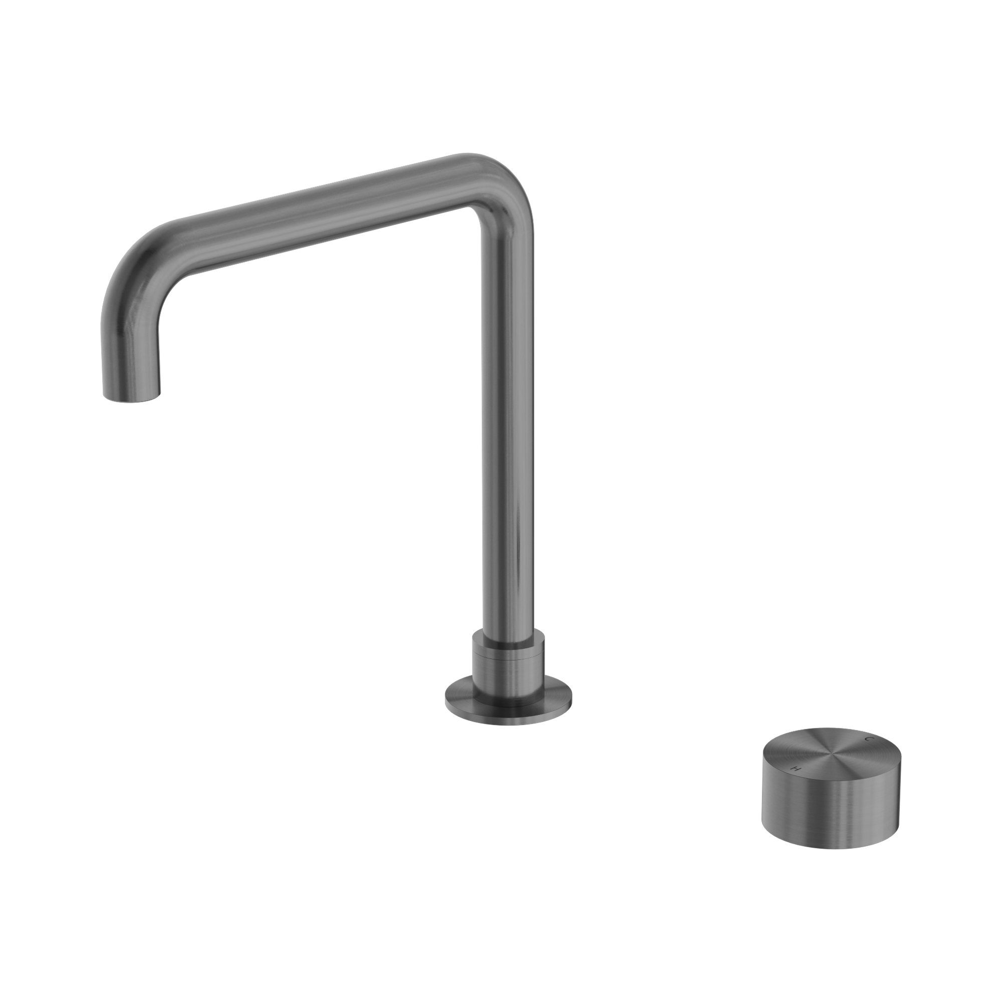 Nero Kara Progressive Tall Basin Set, Gun Metal