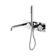 Nero Kara Progressive Shower System With Spout 230mm, Chrome