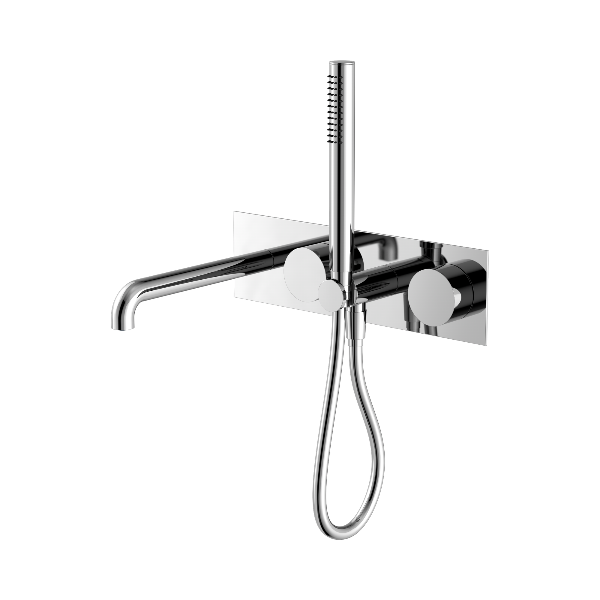 Nero Kara Progressive Shower System With Spout 230mm, Chrome