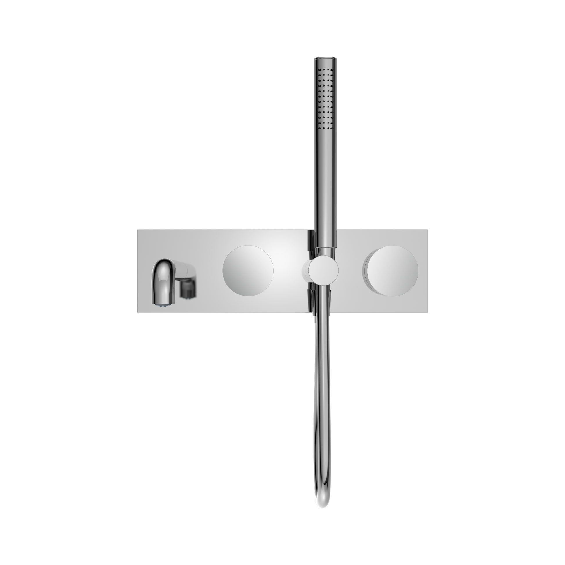 Nero Kara Progressive Shower System With Spout 230mm, Chrome