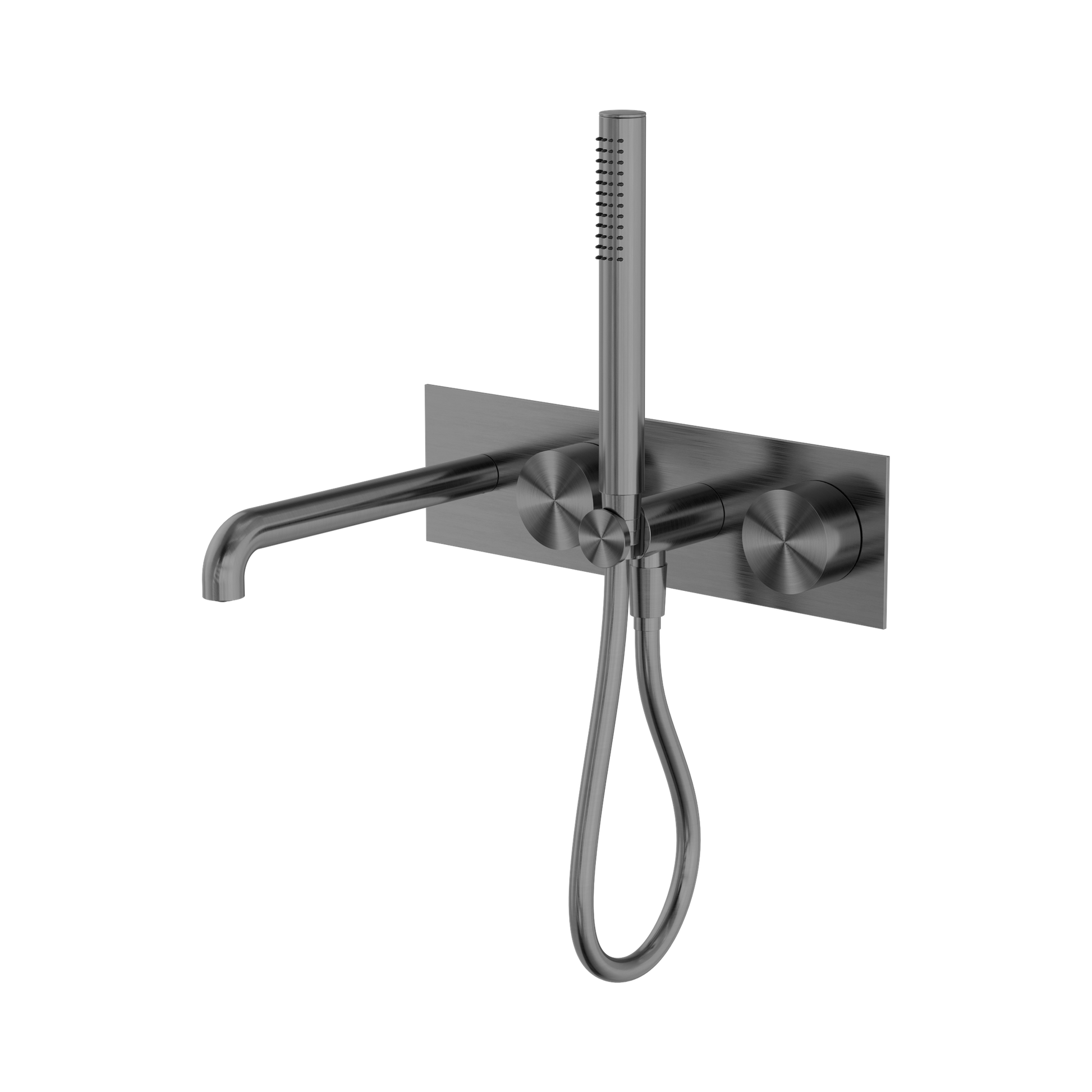 Nero Kara Progressive Shower System With Spout 230mm, Gun Metal