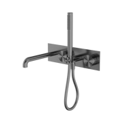 Nero Kara Progressive Shower System With Spout 250mm, Gun Metal