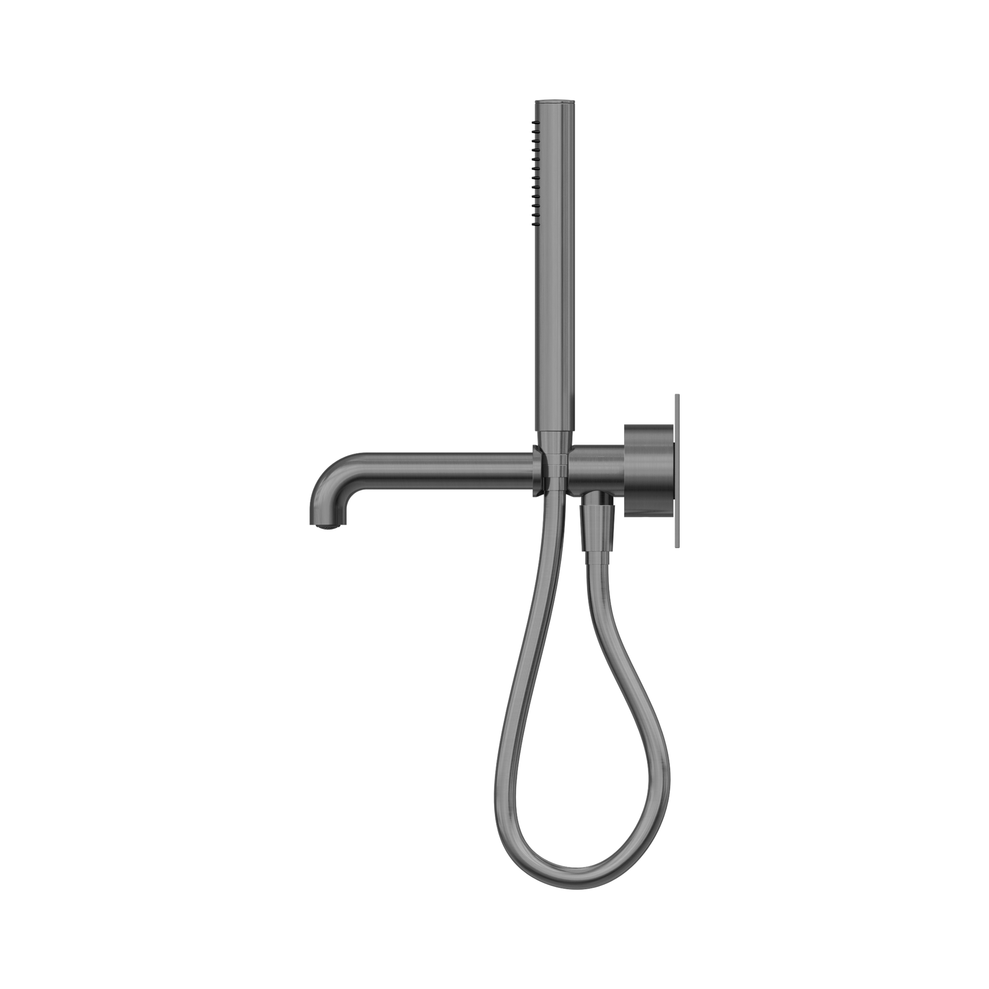 Nero Kara Progressive Shower System With Spout 250mm, Gun Metal