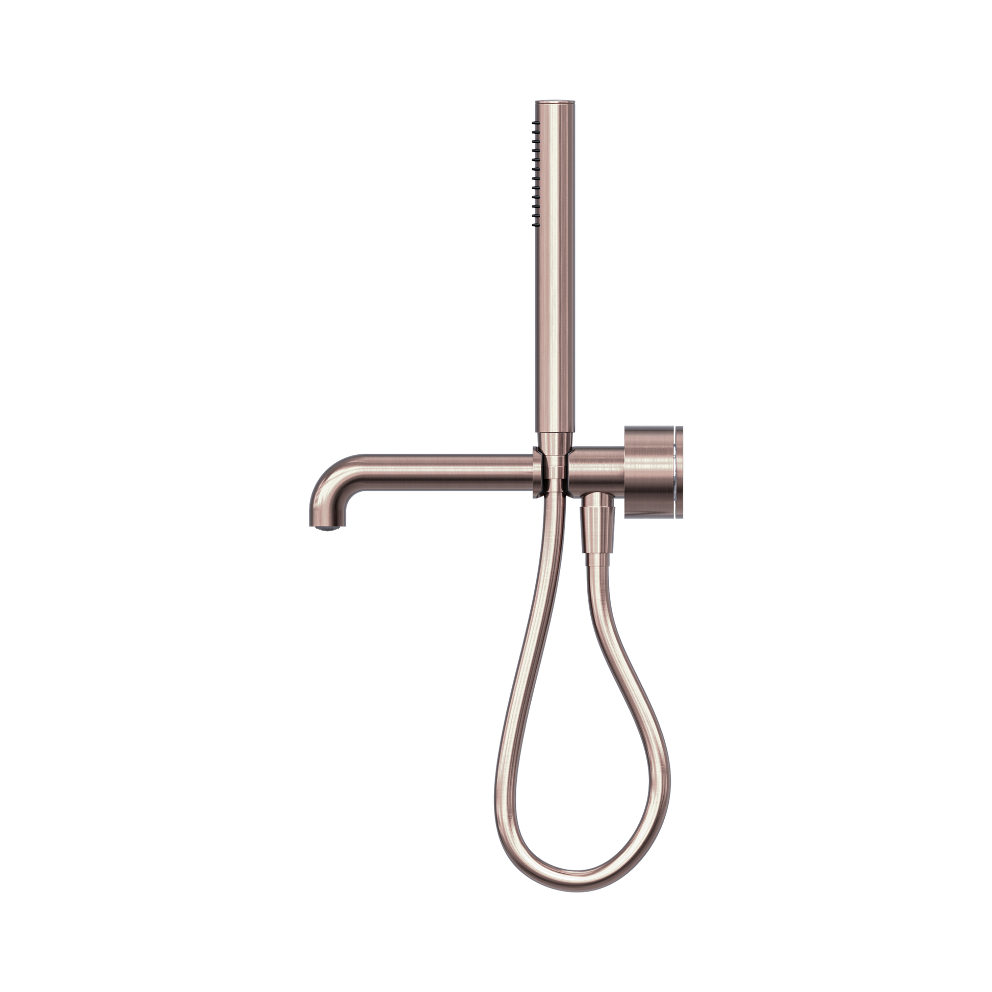 Nero Kara Progressive Shower System Separate Plate With Spout 230mm, Brushed Bronze