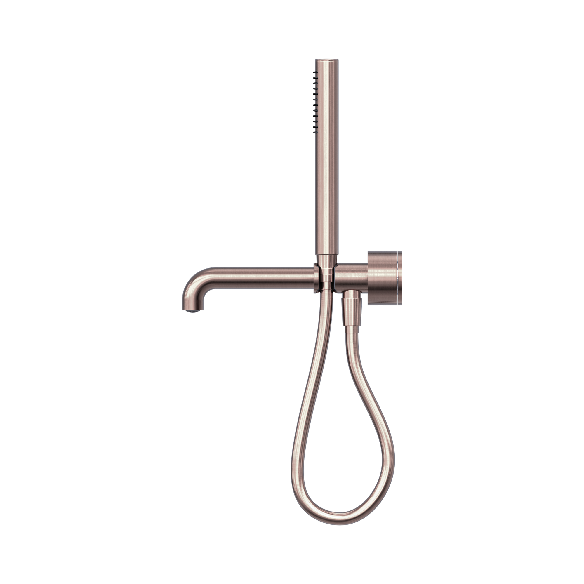 Nero Kara Progressive Shower System Separate Plate With Spout 230mm, Brushed Bronze