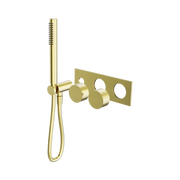 Nero Kara Progressive Shower System Trim Kits Only, Brushed Gold