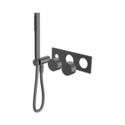 Nero Kara Progressive Shower System Trim Kits Only, Gun Metal