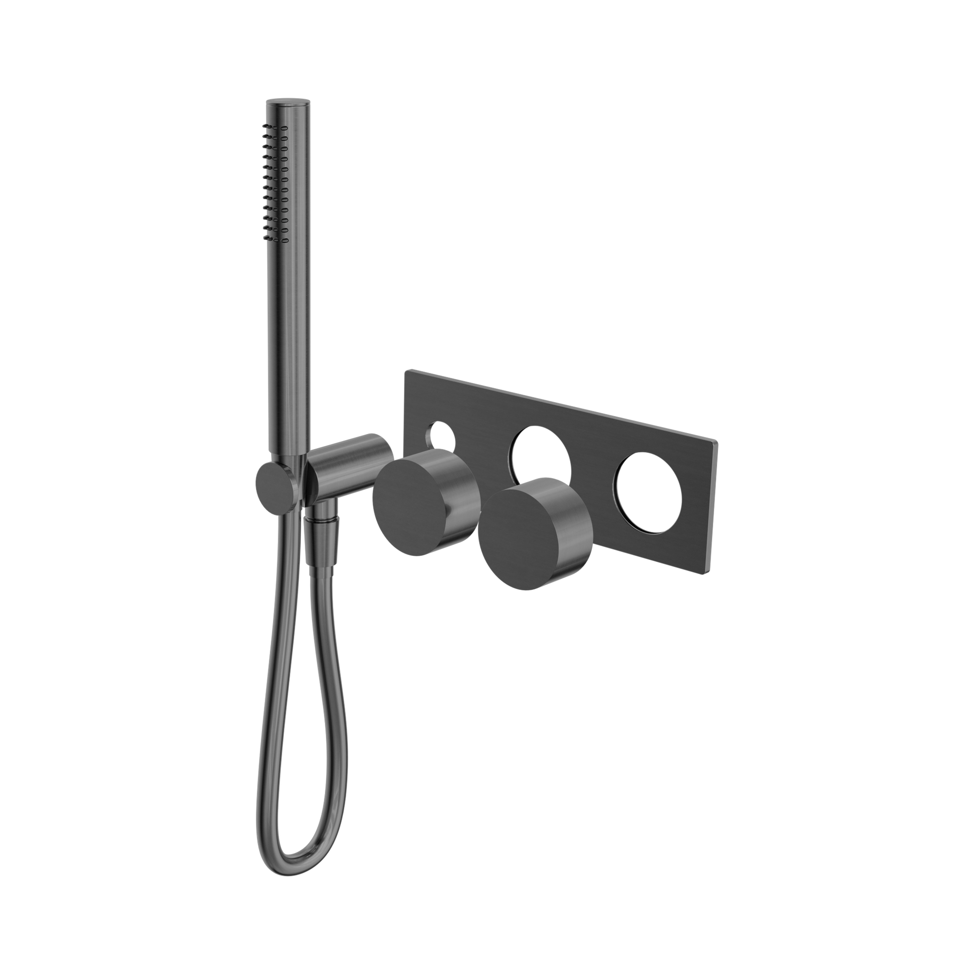 Nero Kara Progressive Shower System Trim Kits Only, Gun Metal