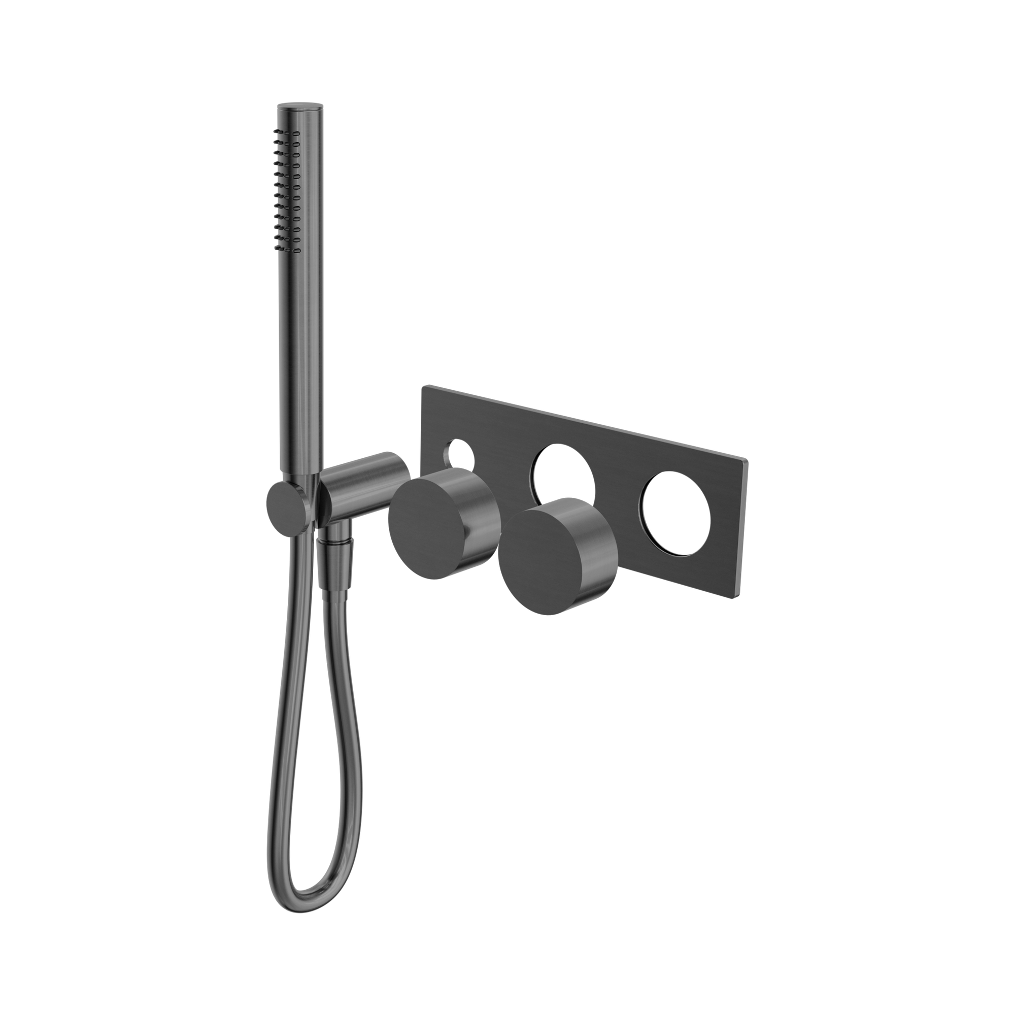 Nero Kara Progressive Shower System Trim Kits Only, Gun Metal