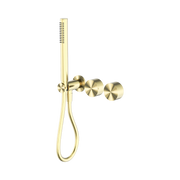 Nero Kara Progressive Shower System Separate Plate, Brushed Gold