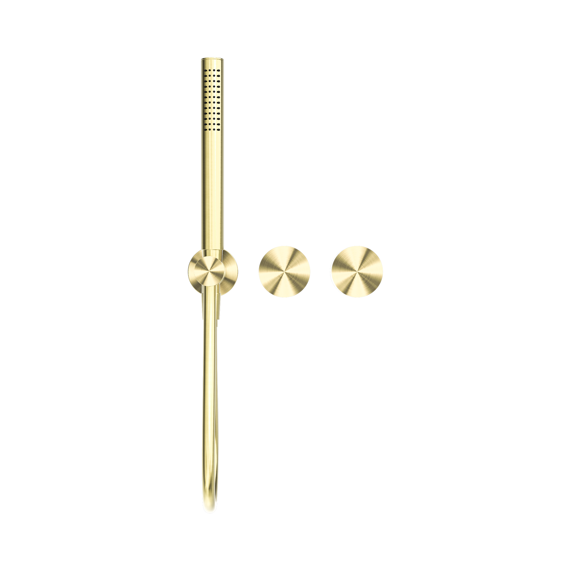 Nero Kara Progressive Shower System Separate Plate, Brushed Gold