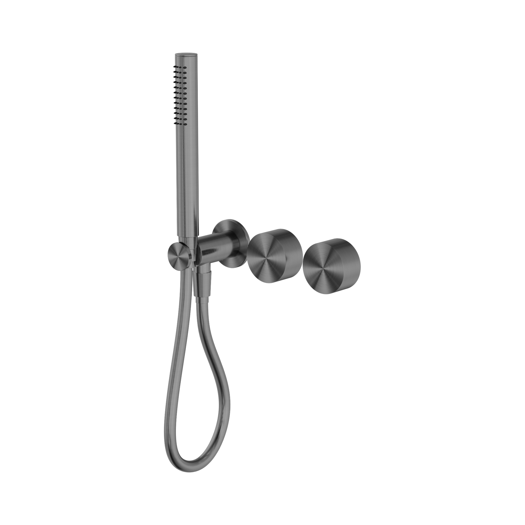 Nero Kara Progressive Shower System Separate Plate, Gun Metal