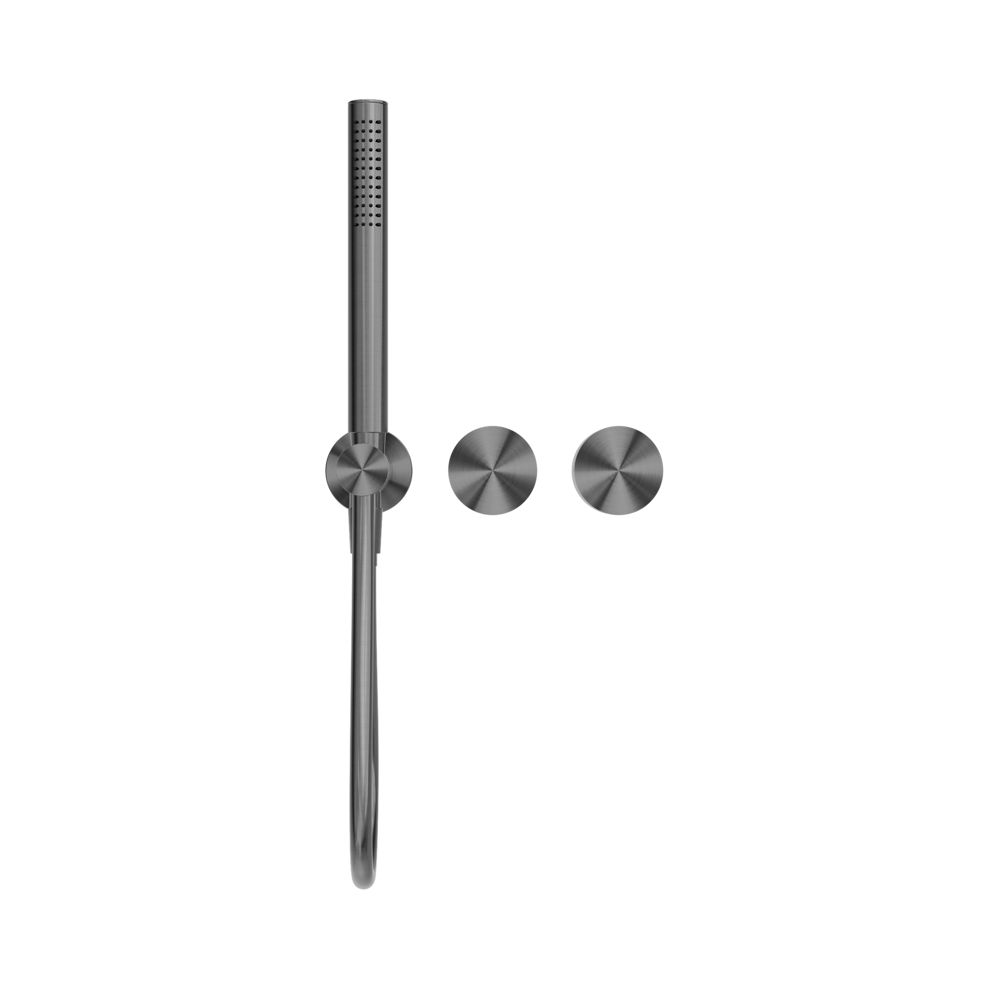 Nero Kara Progressive Shower System Separate Plate, Gun Metal