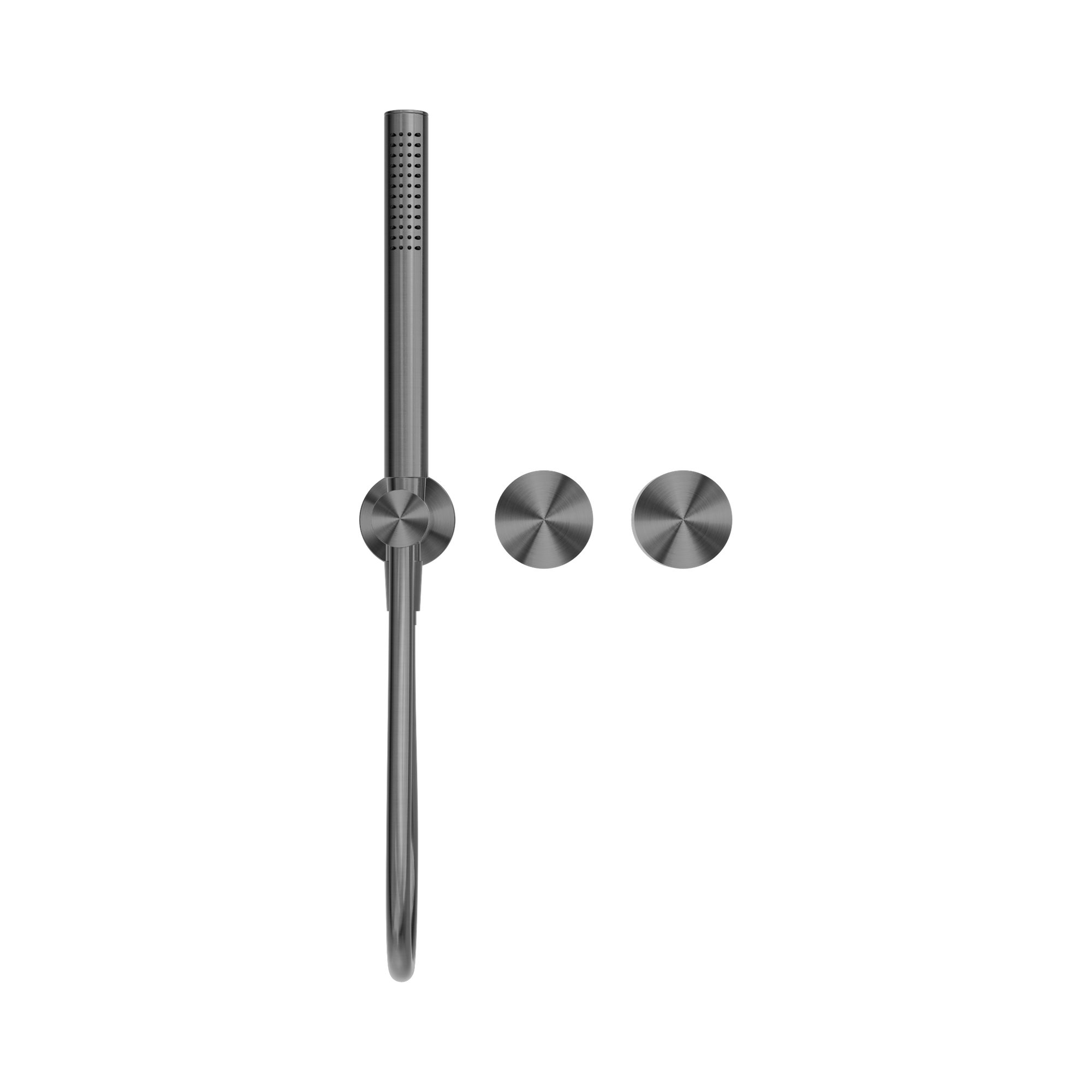 Nero Kara Progressive Shower System Separate Plate, Gun Metal